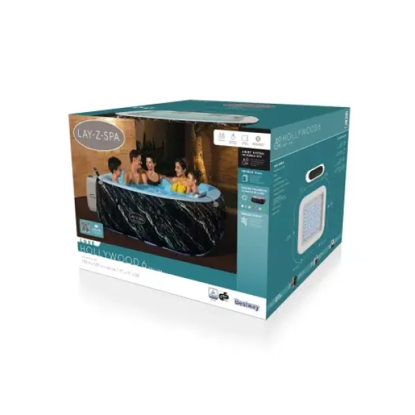 Джакузи Bestway Lay-Z-Spa Hollywood LUXE 6001F