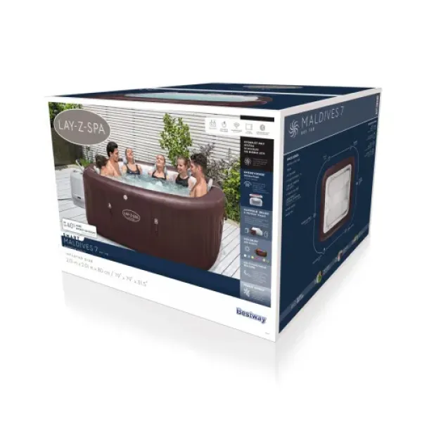 Джакузи Bestway Lay-Z-Spa Maldives 6001U