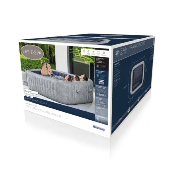 Джакузі Bestway Lay-Z-Spa San Francisco 6001Q
