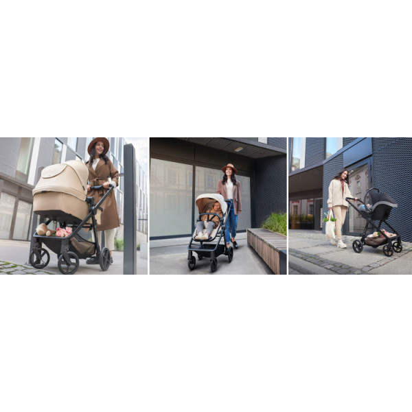 Коляска 4в1 Kinderkraft Newly Mink Pro