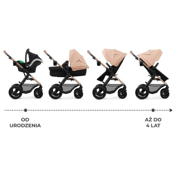 Коляска 3в1 Kinderkraft  Moov 2 Air