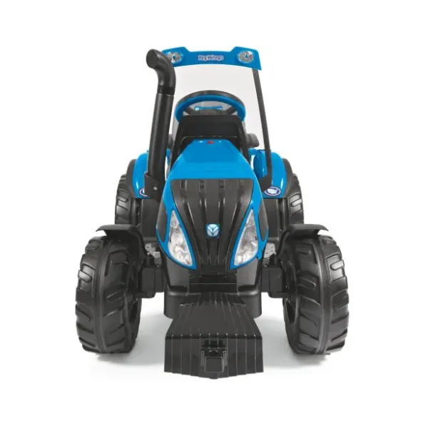 Дитячий Електротрактор Peg-Perego New Holland T8 з прицепом