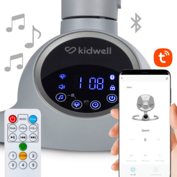 Шезлонг - гойдалка  Kidwell 2в1 REVE