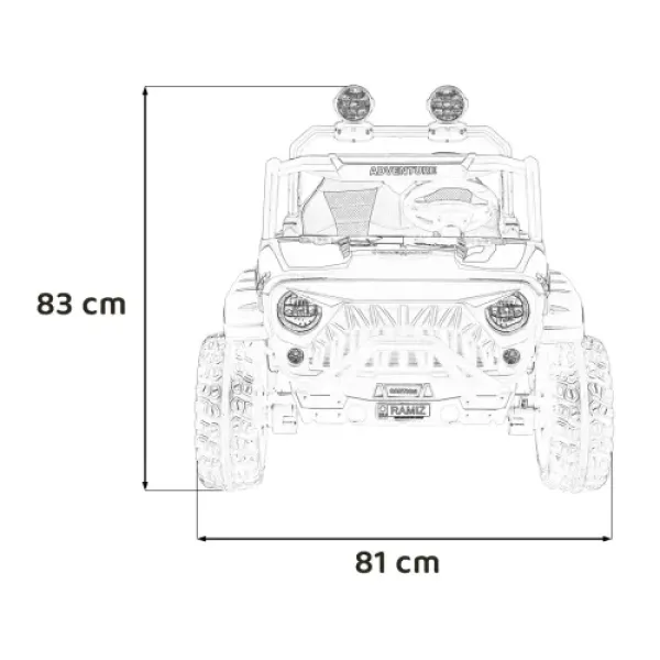 Дитячий електромобіль Ramiz PASSION 4x4