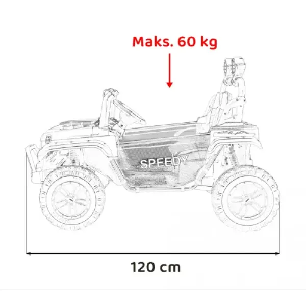 Дитячий електромобіль Ramiz PASSION 4x4