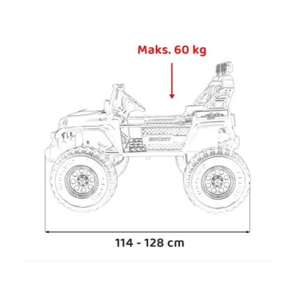 Детский электромобиль Ramiz Extreme Sport 4x4