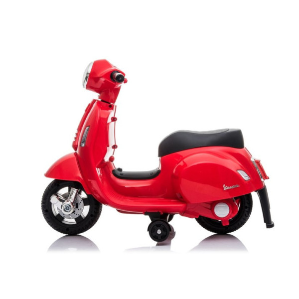 Детский электроскутер LEANToys Vespa GTS 300 Mini