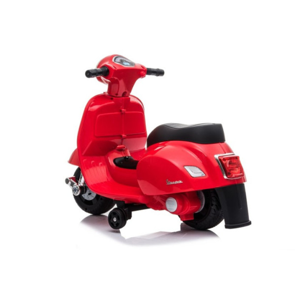 Детский электроскутер LEANToys Vespa GTS 300 Mini