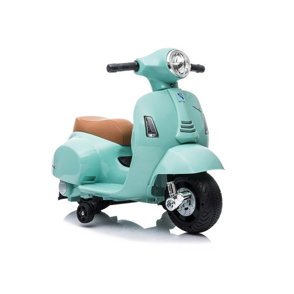 Детский электроскутер LEANToys Vespa GTS 300 Mini