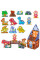 Магнитный конструктор 3D Woopie 124эл.
