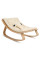 Шезлонг Charlie Crane LEVO in Beech