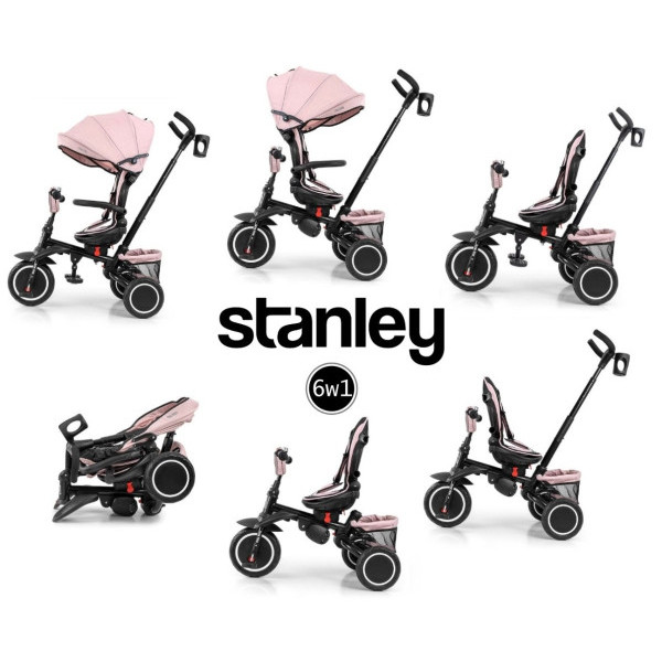 Триколісний велосипед Milly Mally Stanley Rubber New
