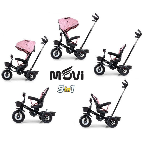 Триколісний велосипед Milly Mally Movi