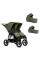 Коляска 2в1 для двойни Bumbleride Indie Twin Olive