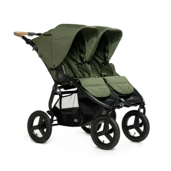 Коляска 2в1 для двойни Bumbleride Indie Twin Olive
