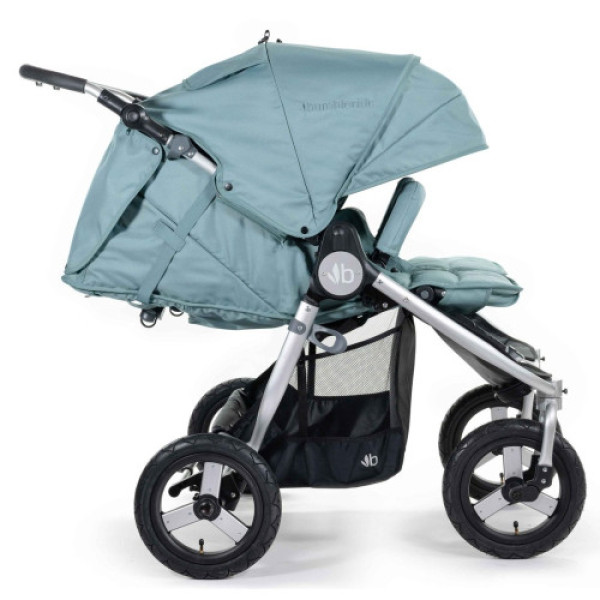 Коляска 2в1 для двойни Bumbleride Indie Twin Sea Glass
