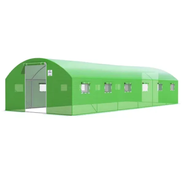 Садова теплиця-парник 24m2 Cultivo 3x8x2 green 007278