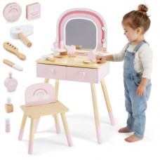 Дитячий туалетний столик Mamabrum з табуретом і LED підсвічуванням MAM273 VANITY TABLE