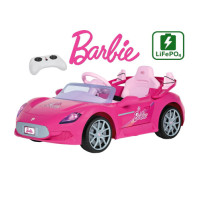 Детский электромобиль Peg Perego BARBIE RC пульт 12V