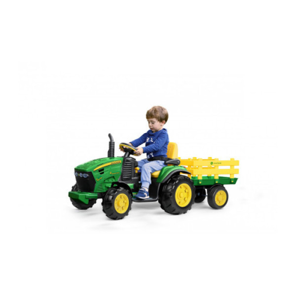 Електротрактор Peg-Perego John Deere Ground Force + пульт керування