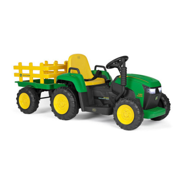 Електротрактор Peg Perego John Deere Farm Power 12V + пульт керування