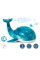 Ночник с проектором Cloud b Кит ECO Tranquil Whale
