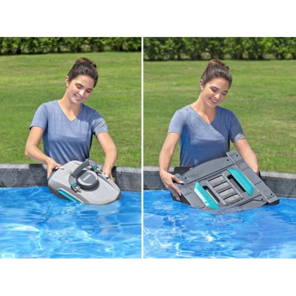 Автоматический аккумуляторный пылесос для бассейна Bestway AquaTronix ProG300 58942