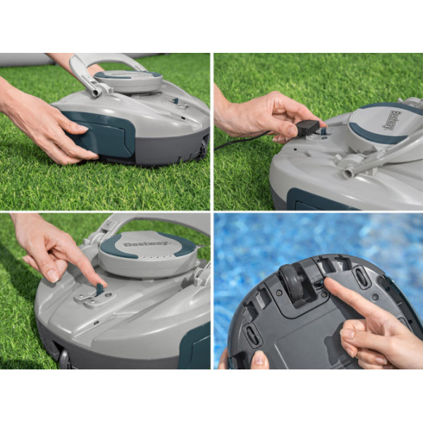Автоматичний акумуляторний пилосос для басейну Bestway AquaTronix G150 58960