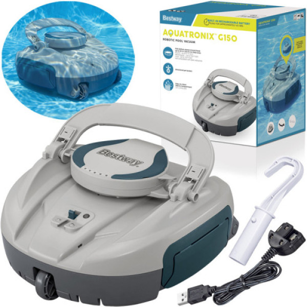 Автоматичний акумуляторний пилосос для басейну Bestway AquaTronix G150 58960