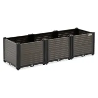 Підвищена клумба - грядка Cultivo GROW BOX L 123x41x31cm 005438