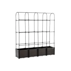 Підвищена клумба - грядка + стійка Cultivo  GROW ROUND SET L 168x42x180cm 005446