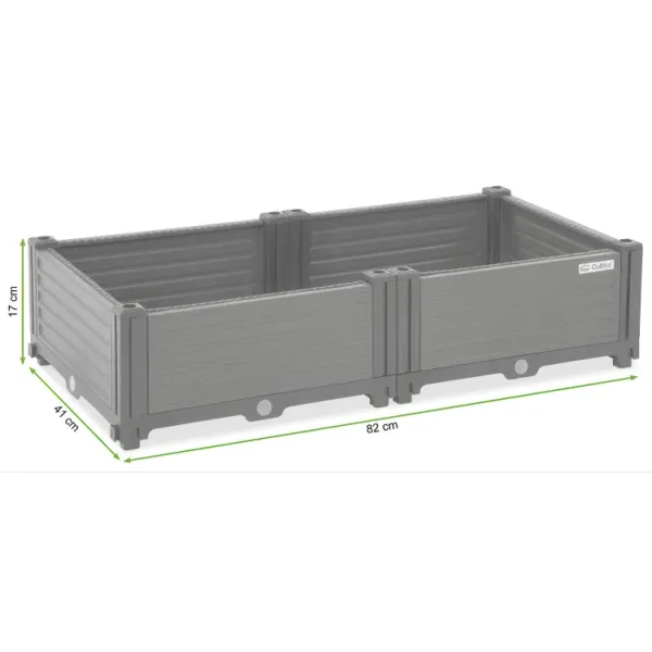 Підвищена клумба - грядка Cultivo GROW CUBE M 82x41x17cm 005432