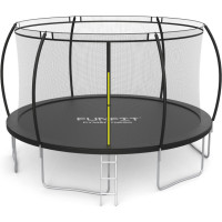 Батут для детей FunFit с лестницей 465cm 3124