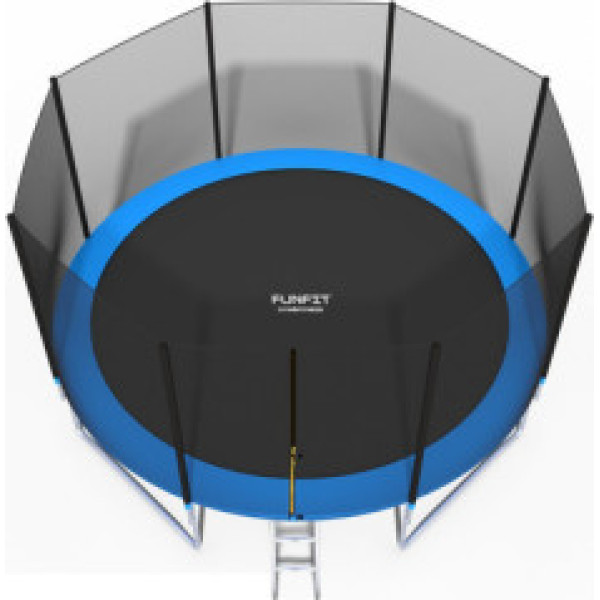 Батут для дітей FunFit з драбиною 435см 843