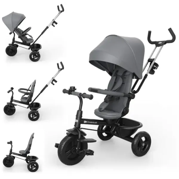 Триколісний велосипед Kinderkraft ASTON 2 PLUS