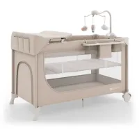 Ліжечко-манеж Kinderkraft LEODY UP + аксесуари
