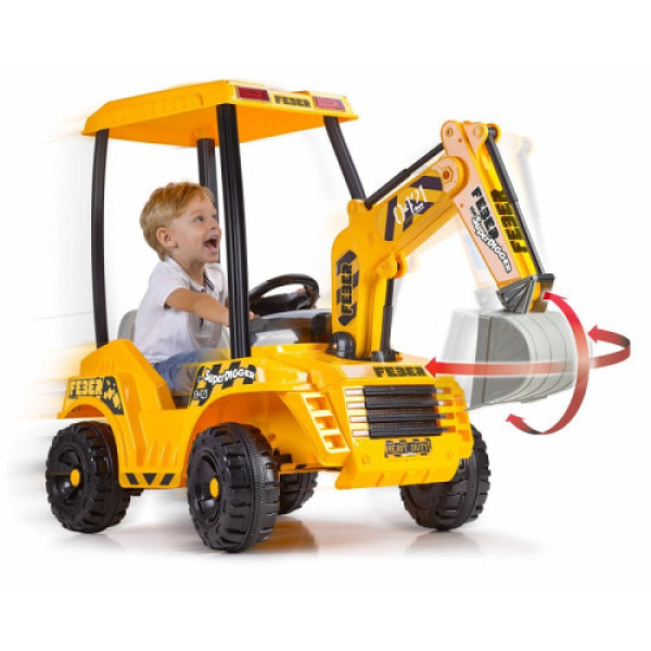 Дитячий екскаватор Feber Super Digger LT 12V FEB17000