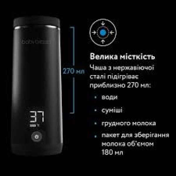 Портативний підігрівач для пляшечок Baby Brezza Superfast BRZ0179