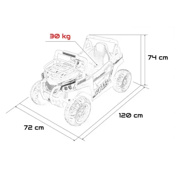 Дитячий електромобіль Ramiz Buggy UTV LIFT