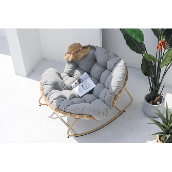 Садове крісло-гойдалка HOME & GARDEN Palermo 1+1