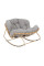Садове крісло-гойдалка HOME & GARDEN Palermo 1+1