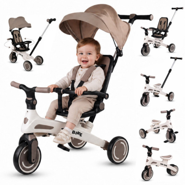 Дитячий трьохколісний велосипед Tiny Bike 5в1 SP0879