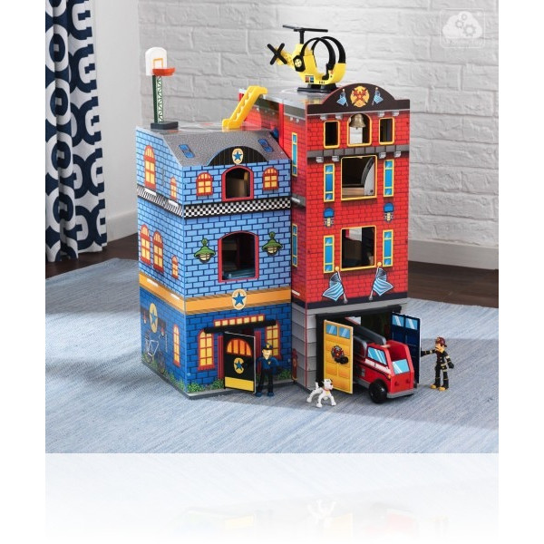 Ігровий набір KidKraft Everyday Heroes Wooden Play Set 63239