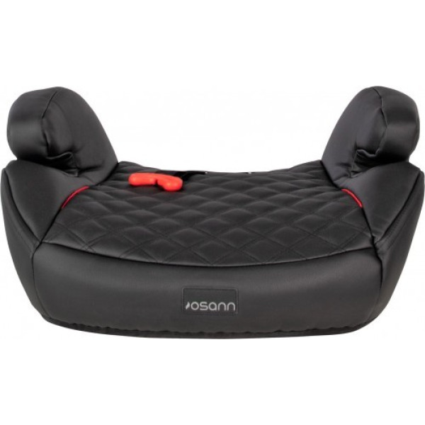 Автокрісло-бустер Osann Junior Isofix з ременем Gurtfix - Black Leather