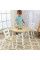 Дерев'яний круглий стіл і 2 круглих стільця Round Natural Kidkraft 27027