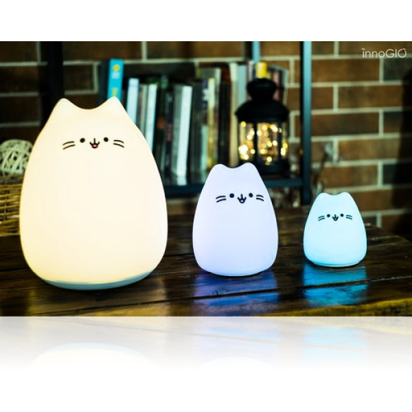 Нічник силіконовий InnoGIO Kitty Mini