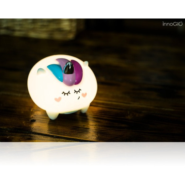 Нічник силіконовий InnoGIO Unicorn