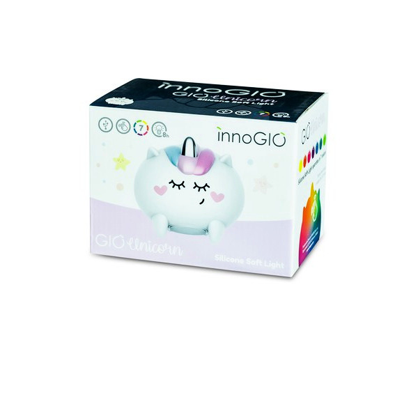 Нічник силіконовий InnoGIO Unicorn