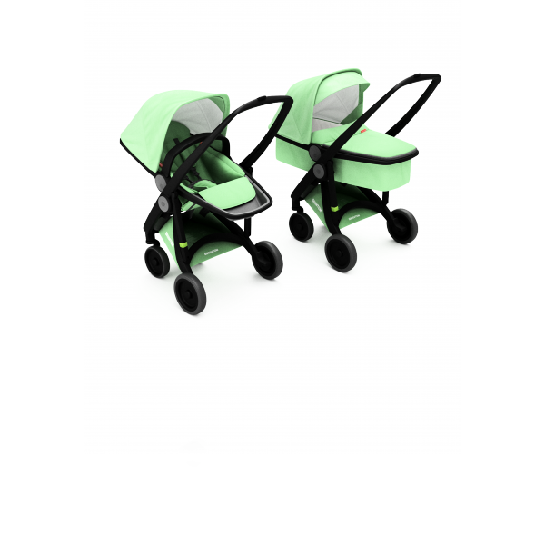 Коляска Greentom 2в1 шасси Black