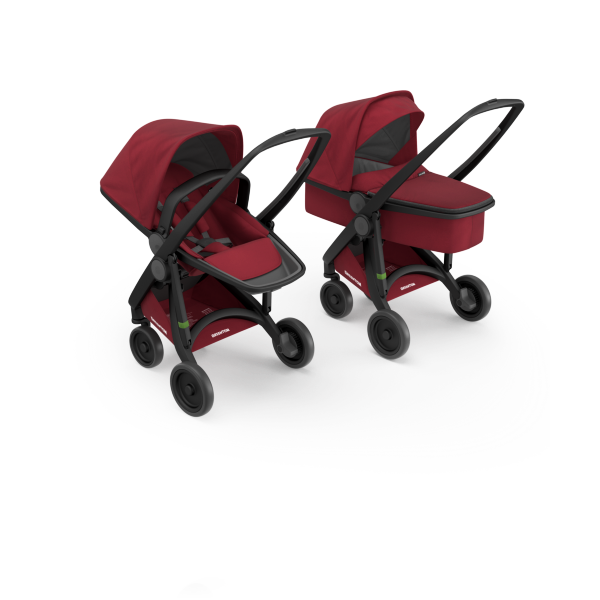 Коляска Greentom 2в1 шасси Black